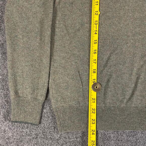 RLX Ralph Lauren Washable Cashmere Hooded Sweater Mens Small Green Medinah Golf - Picture 8 of 11